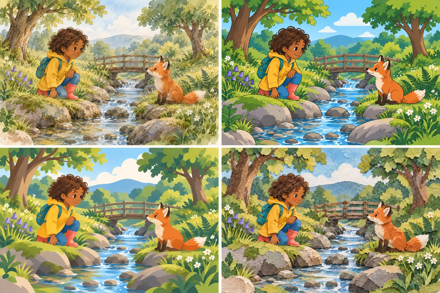 Children's Book Illustration Styles: Examples & Guide